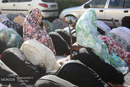 نماز عید سعید فطر در محله اختیاریه تهران