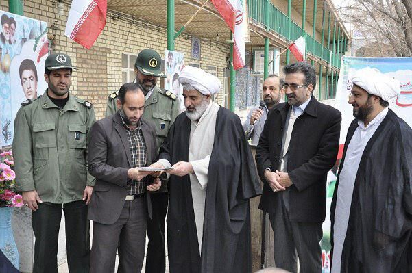 پایگاه بسیج امامزاده آقا علی عباس(ع) بادرود افتتاح شد