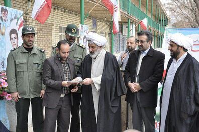 پایگاه بسیج امامزاده آقا علی عباس(ع) بادرود افتتاح شد