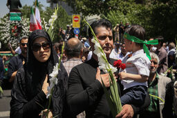 مراسم بزرگداشت شهدای حادثه تروریستی مجلس آغاز شد