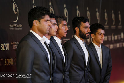 مراسم برترین های فوتبال ایران 