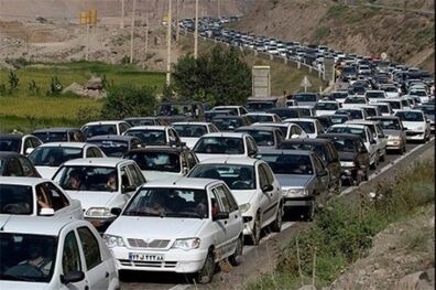 جاده چالوس عصر امروز یکطرفه می شود