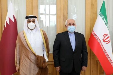 وزیر امور خارجه قطر صبح امروز به تهران سفر کرد