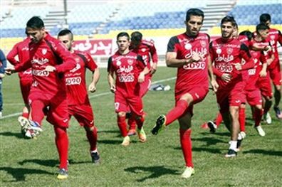گزارش تمرین پرسپولیس