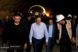 بازدید معاون اول رییس جمهور از روند پیشرفت آزاد راه تهران ـ شمال