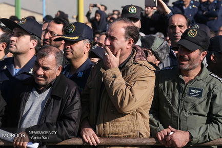 تشییع پیکر شهدای حادثه هواپیمای بوئینگ707