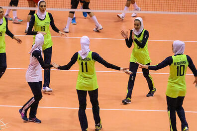 جلسه والیبال بانوان در فدراسیون برگزار شد