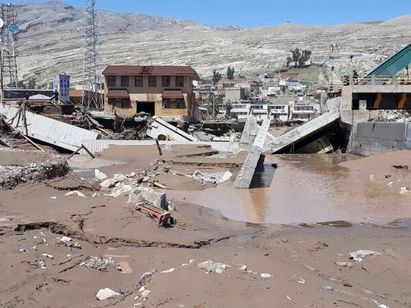 بازدید مسئولان سازمان ملل از مناطق سیل زده