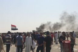 دستگیری ده ها معترض در شهر بصره