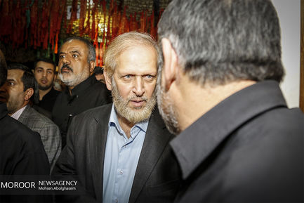 مراسم ختم برادر محمود احمدی نژاد