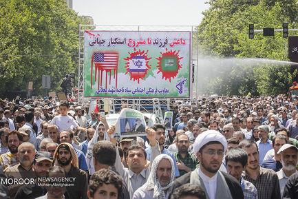 تشییع پیکر شهدای ترور