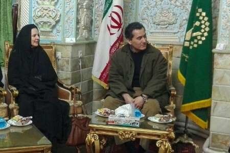 سفیر مکزیک در ایران میهمان حرم حضرت معصومه (س) شد