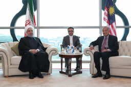 روحانی با نخست وزیر مالزی دیدار کرد