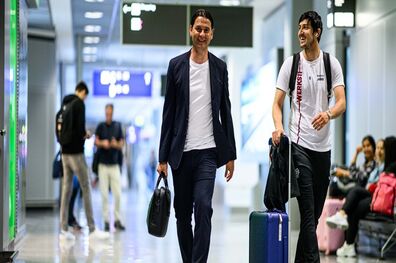 هنرنمایی آزمون در فرودگاه سوژه لورکوزن شد+فیلم