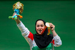 ساره جوانمردی برترین ورزشکار ماه می، شد