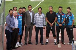 بازی تمرینی شاگردان کی روش و پیروانی در آزادی