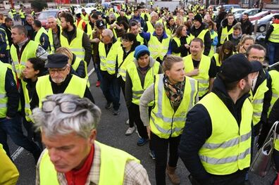تظاهرات جلیقه زردها به ژنو رسید