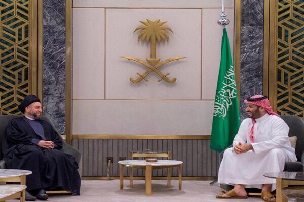 دیدار محمد بن سلمان با عمار حکیم در جده