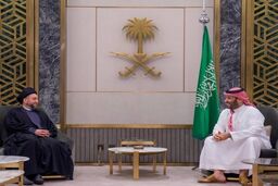 دیدار محمد بن سلمان با عمار حکیم در جده