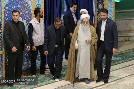 آخرین نماز جمعه تهران در ماه مبارک رمضان همزمان با روز جهانی قدس به امامت حجت الاسلام سید احمد خاتمی