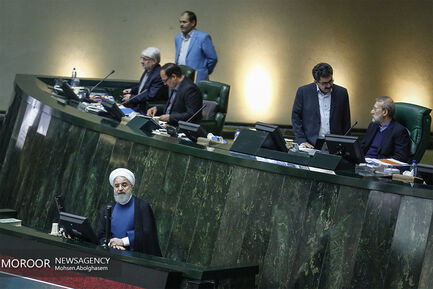 جلسه رای اعتماد به وزرای پیشنهادی علوم و نیرو با حضور رییس جمهوری