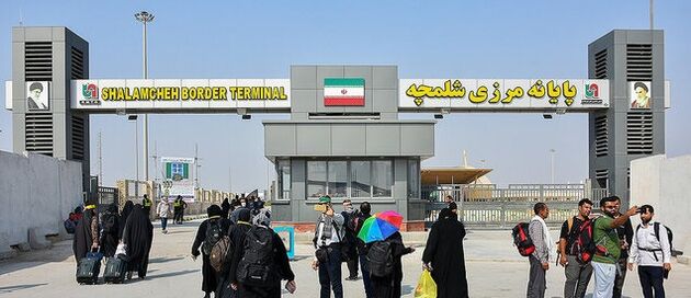 امکان خروج برخی از زائران از گذرگاه مرزی شلمچه