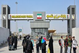 ترمینال مسافربری موقت در بارانداز پایانه شلمچه راه اندازی شد