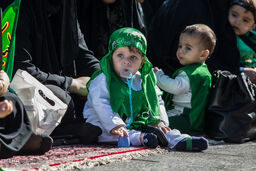 مراسم شیرخوارگان حسینی در اهواز برگزار شد