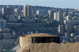 برنامه رژیم صهیونیستی برای تخلیه مخازن آمونیاک حیفا