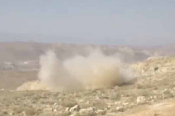آتش گرفتن مقرهای جبهه النصره در عرسال