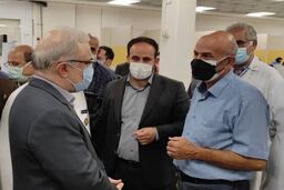 بازدید سرزده سعید نمکی از مراکز واکسیناسیون در تهران