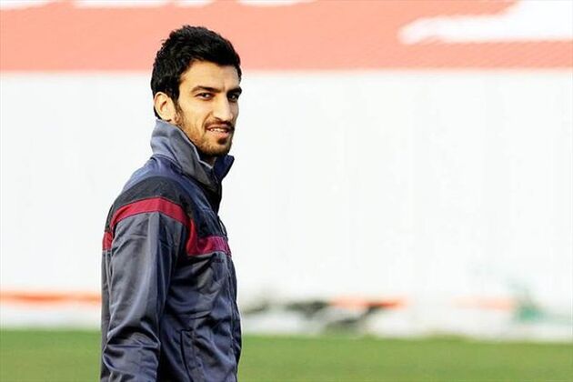 ماهینی در تمرینات گروهی پرسپولیس