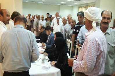مشارکت ایرانیان مقیم دوحه در انتخابات