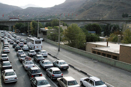 ترافیک سنگین در هراز