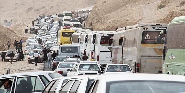 آخرین وضعیت ترافیکی جاده های مرزی اربعین