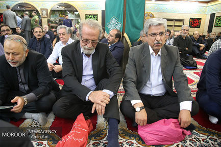مراسم ختم بهرام شفیع مجری پیشکسوت