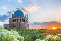 گنبدی که برای تدفین پیکر حضرت علی (ع) ساخته شد
