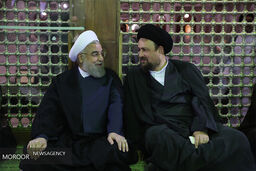 رییس جمهور در حرم مطهر امام خمینی (ره)