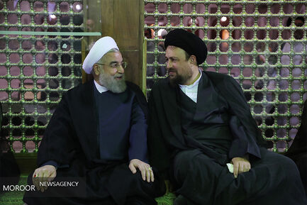 رییس جمهور در حرم مطهر امام خمینی (ره)