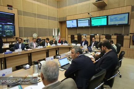 جلسه شورای مدیریت بحران شهر تهران
