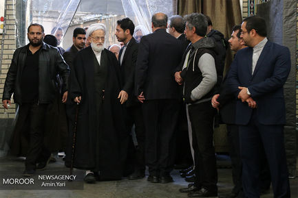 بزرگداشت آیت الله هاشمی شاهرودی در مسجد ارک