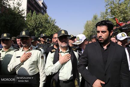 تشیع پیکرهای مطهر 135 شهید گمنام دوران دفاع مقدس