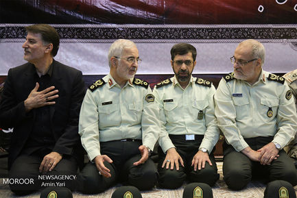 تجدید میثاق فرماندهان نیروی انتطامی با آرمانهای امام (ره)