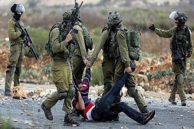 تیراندازی نظامیان رژیم صهیونیستی به سه فلسطینی در کرانه باختری