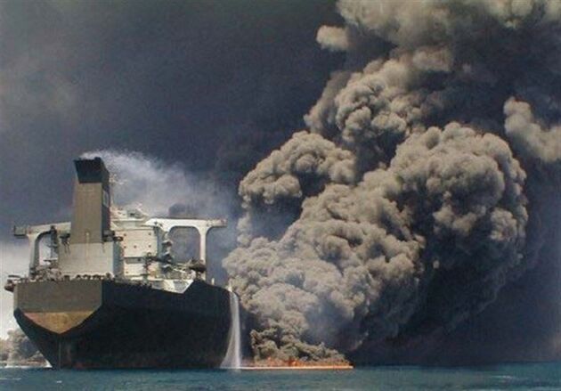 بزرگترین حوادث نشت کشتی های نفت کش از سال ۱۹۷۰ به بعد