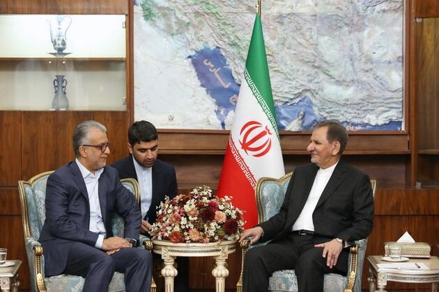 جهانگیری با رییس کنفدراسیون فوتبال آسیا دیدار کرد