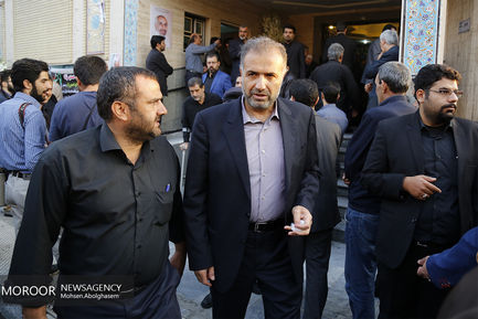 مراسم ختم برادر محمود احمدی نژاد