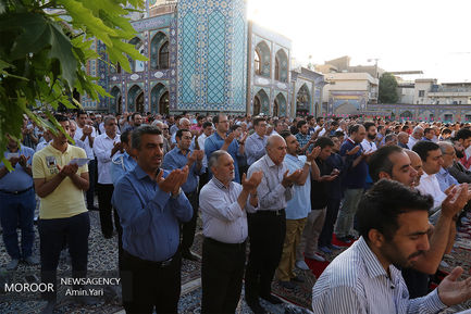 نماز عید سعید فطر در امامزاده صالح (ع) تجریش
