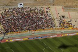 بازدید مسوولان استانی از ورزشگاه غدیر پیش از بازی فولاد ـ پرسپولیس