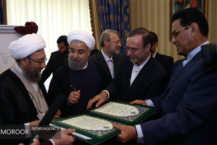مراسم تحلیف رییس جمهور